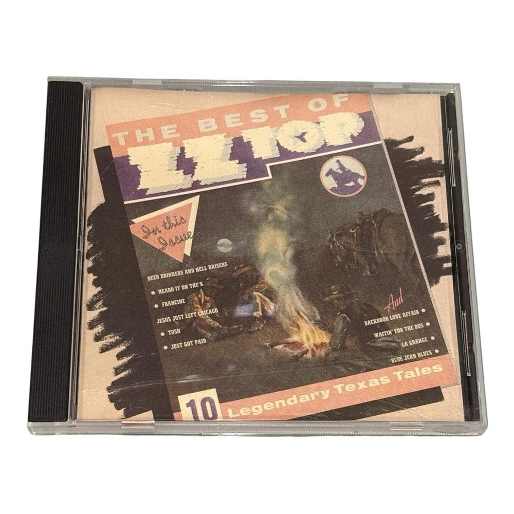 ZZ Top CD The Best Of 1977 Album Rock Blues Warner Bros Texas Greatest Hits
